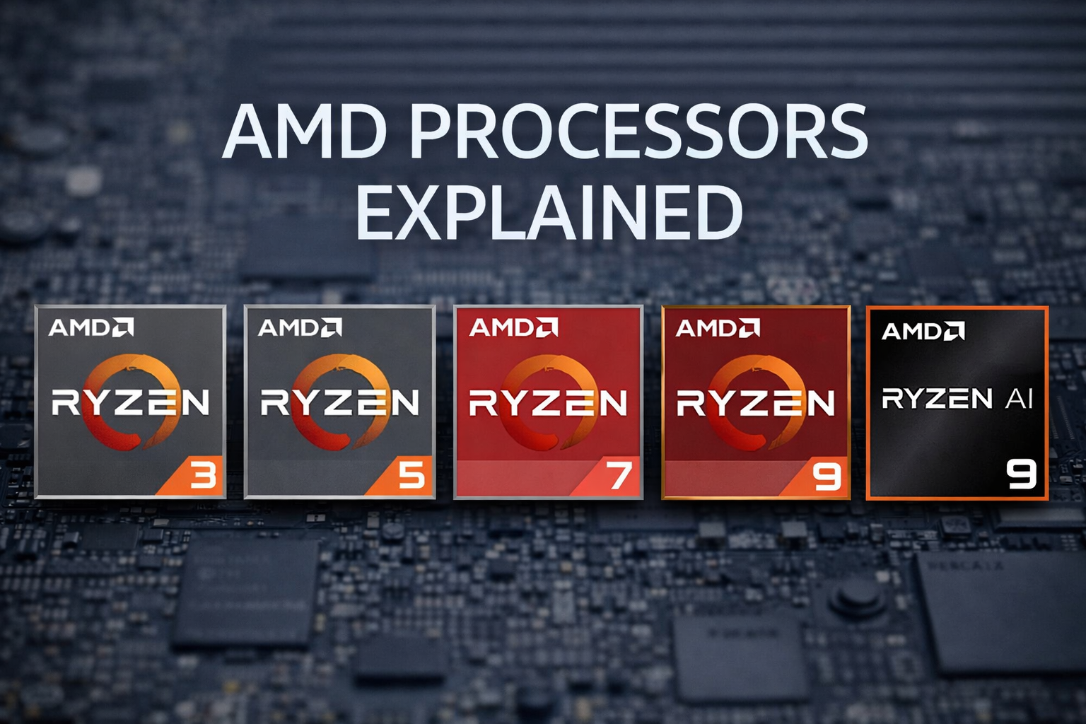 amd processors list